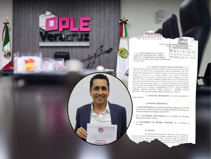OPLE investiga denuncias contra Hugo Chahín por presuntas irregularidades en campaña