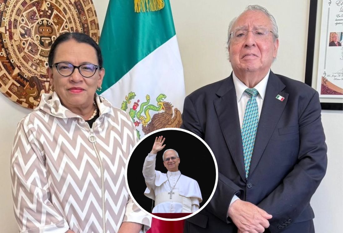 Rosa Icela Rodríguez acude al Vaticano; lleva invitación para que papa León 14 visite México