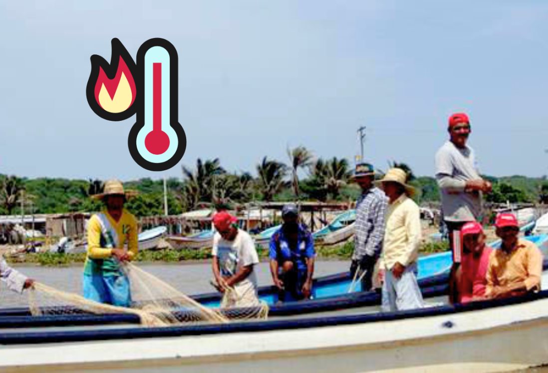Pescadores de Veracruz alertan sobre impacto del calor en el mar y la escasez de alimentos