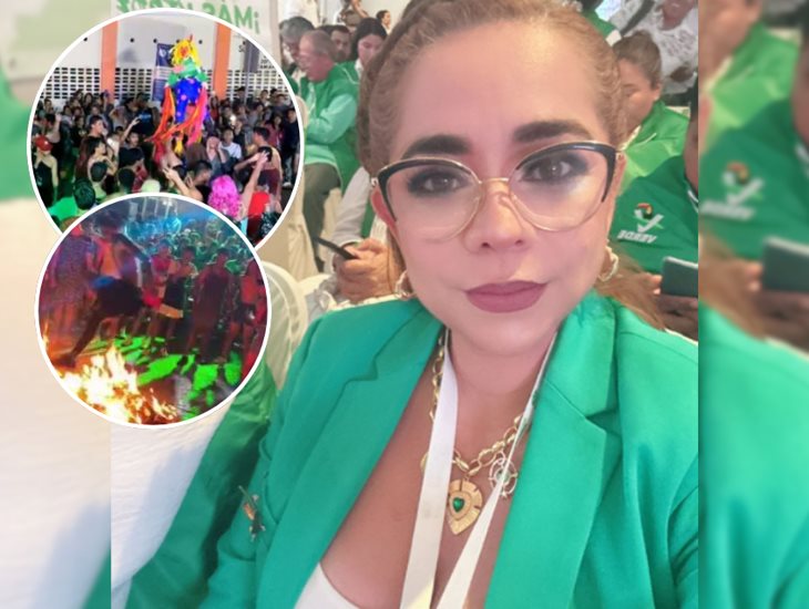 Candidata a alcaldía de Tamiahua, procederá contra quienes quemaron piñata con su imagen