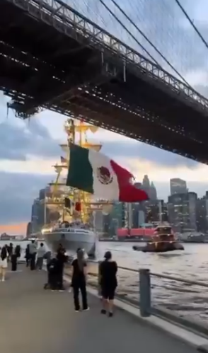 Secretario de Marina de México promete investigación transparente por choque del Buque Cuauhtémoc (+Video)
