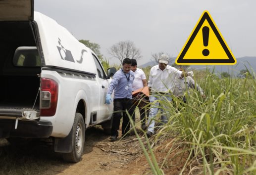 Hallan cadáver con huellas de tortura en camino rural de Atoyac