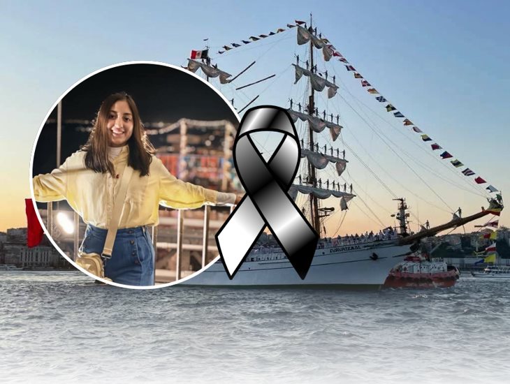 Fallece cadete xalapeña, América Yamilet, tras choque del Buque Cuauhtémoc en Nueva York