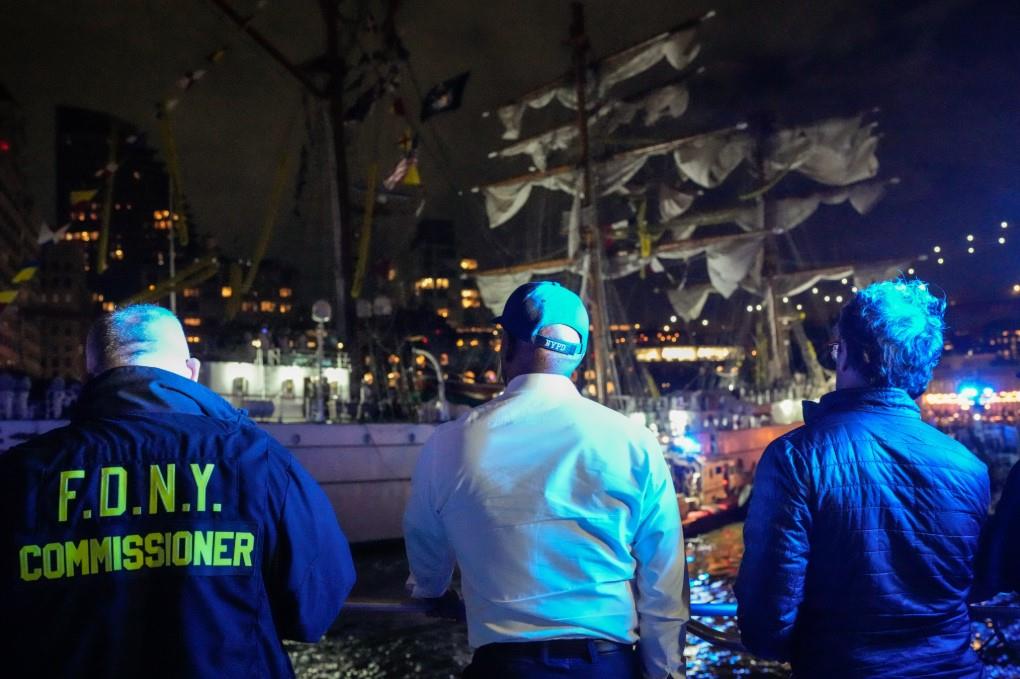 Joven de Xalapa habría perdido la vida en choque del Buque Cuauhtémoc en Nueva York