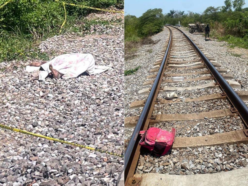 Localizan hombre muerto a orillas del tren en San Juan Evangelista 