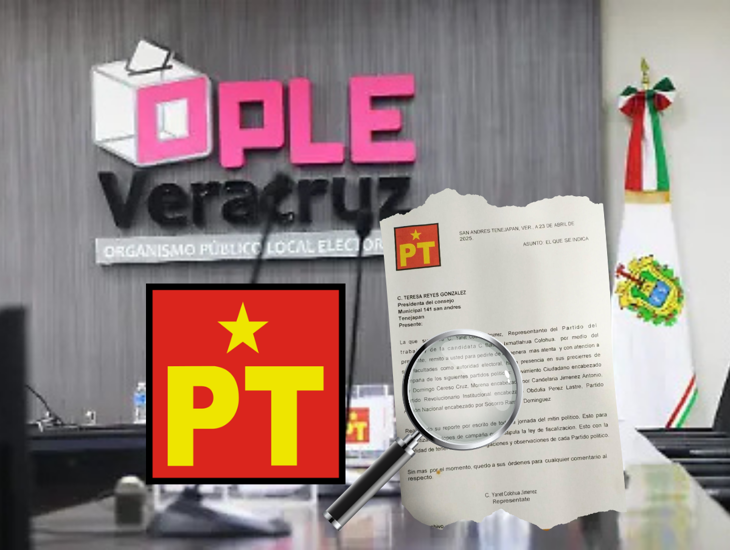 Vigilancia electoral por igual, pide PT al OPLE en Tenejapan