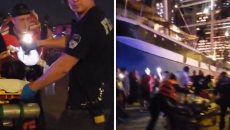 22 tripulantes heridos tras choque de buque escuela Cuauhtémoc con puente de Brooklyn | VIDEO