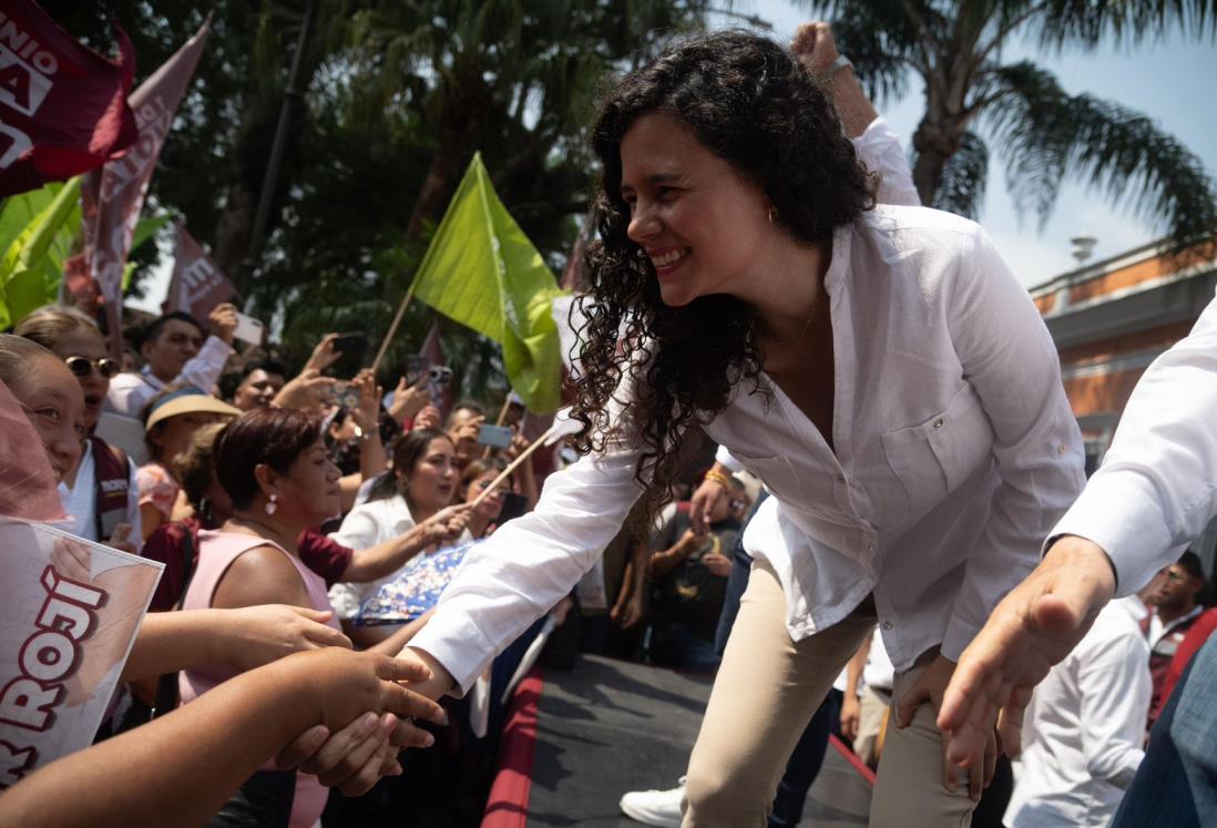 Desde Orizaba Luisa Alcalde pide a militantes de Morena en Veracruz incentivar el voto en esta elección 2025