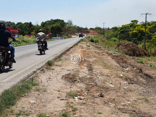Avanza ampliación de la carretera Coatzacoalcos- Minatitlán; estas mejoras piden conductores para la ruta
