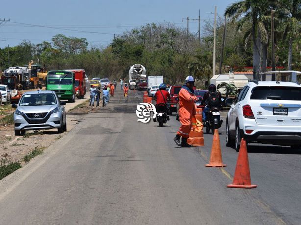 Avanza ampliación de la carretera Coatzacoalcos- Minatitlán; estas mejoras piden conductores para la ruta