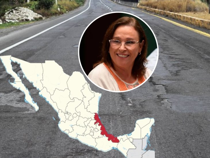 Gobernadora iniciará la reparación y mantenimiento de carreteras en 59 municipios del norte de Veracruz 
