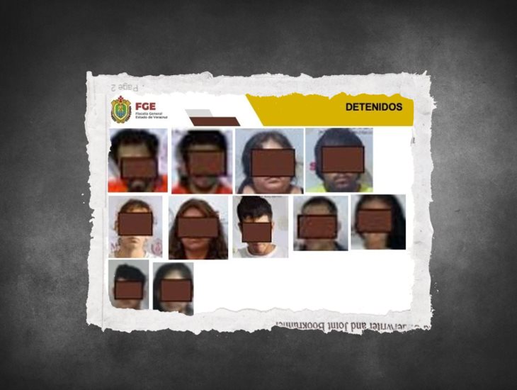 Hay 13 detenidos tras 27 cateos realizados en el estado de Veracruz