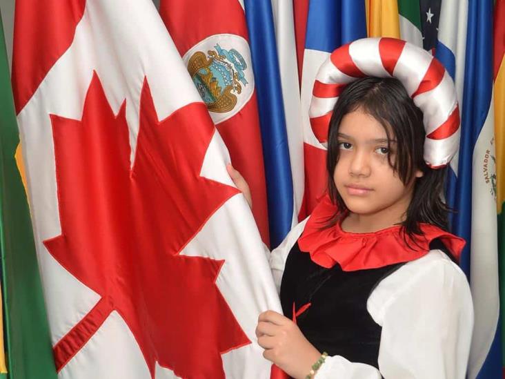 MRP Veracruz celebra el Día de las Américas con desfile de banderas