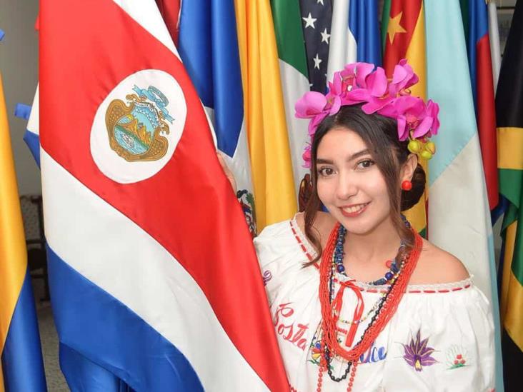 MRP Veracruz celebra el Día de las Américas con desfile de banderas