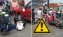 Derrapan dos motociclistas en distintos puntos de Córdoba; ambos lesionados