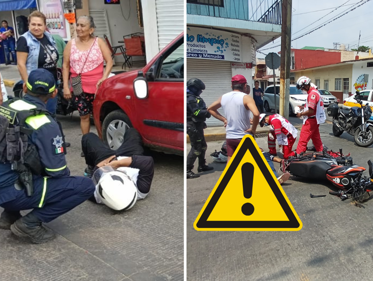 Derrapan dos motociclistas en distintos puntos de Córdoba; ambos lesionados