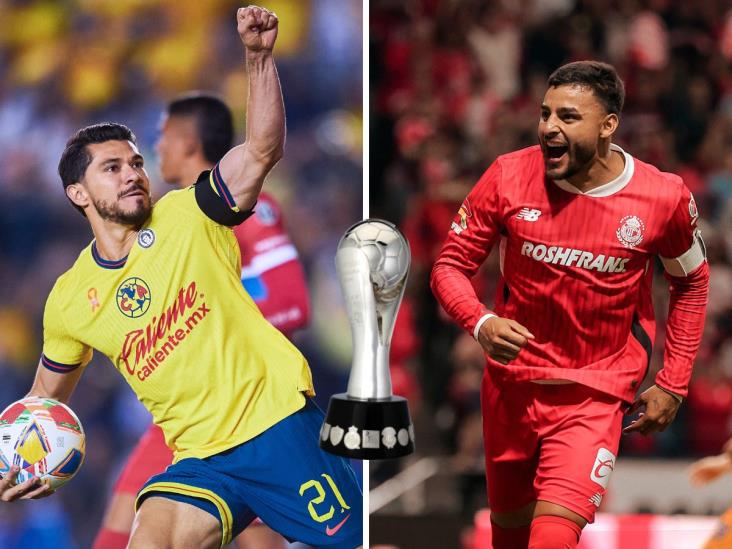 ¿Cuántas finales de Liga MX han jugado América y Toluca?