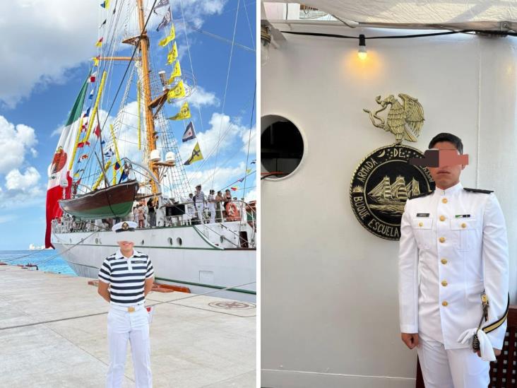 Brayan pensó en saltar al mar; su madre seguía en Veracruz transmisión del buque Cuauhtémoc