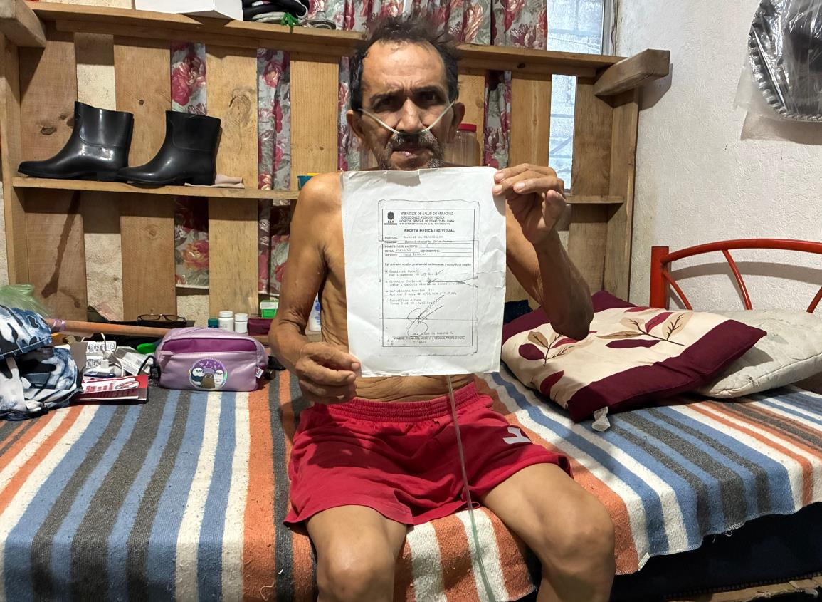 Paciente con fibrosis pulmonar vive en la incertidumbre por desabasto de medicamentos
