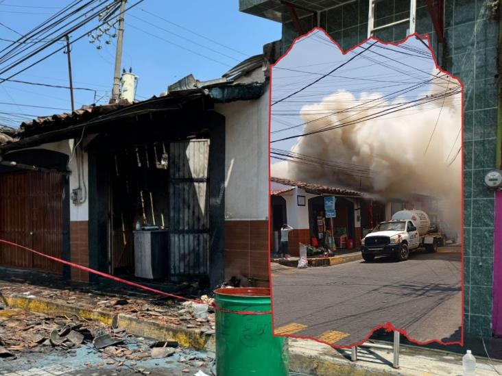 Fuga de gas desata infierno en tortillería de Teocelo (+Video)