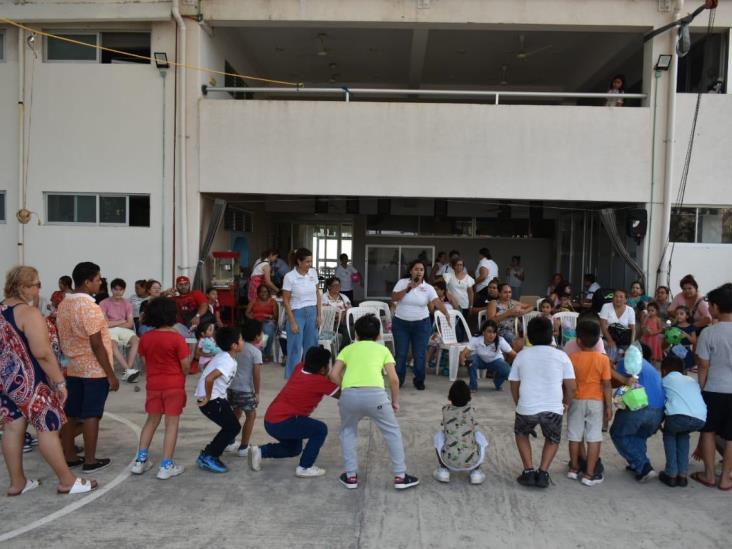 Comité de Damas de CMIC Veracruz Puerto realiza festejo para los niños de Casa Santa Ana