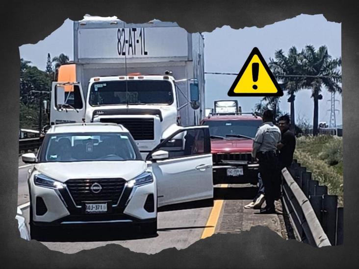 Se registra accidente múltiple sobre la autopista Córdoba-Orizaba