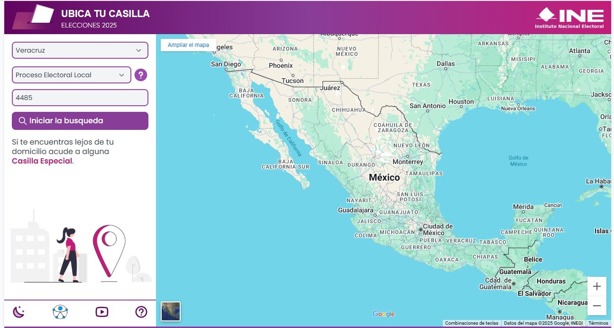 Aquí puedes ubicar tu casilla antes del 1 de junio para votar en las elecciones 2025