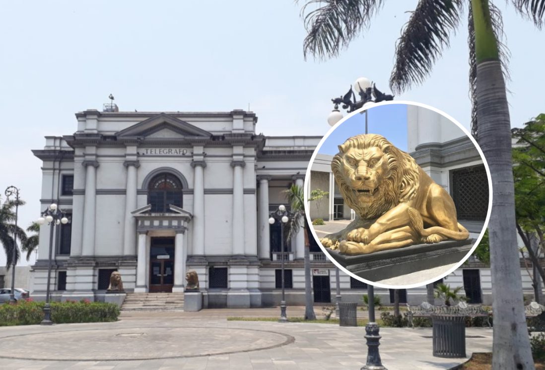 Así se veía el edificio de Correos y Telégrafos de Veracruz cuando abrió en 1902 | FOTOS