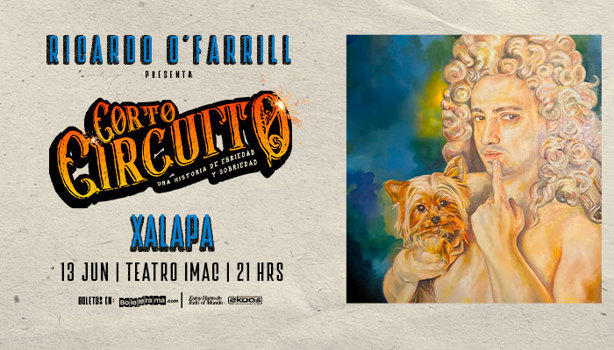 Ricardo O´Farrill en Xalapa, llega "Corto Circuito" tour  ¿Cuándo es y cuánto cuestan los boletos?