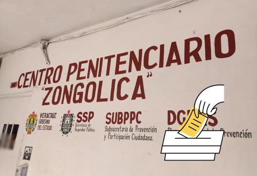 En penal de Zongolica, reos ya emitieron voto anticipado