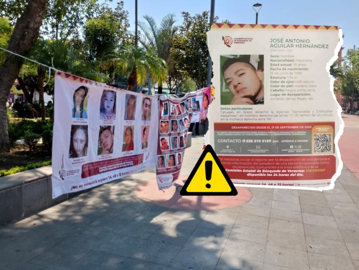 Colectivos de desaparecidos realizan difusión en región de Orizaba; buscan a José Antonio