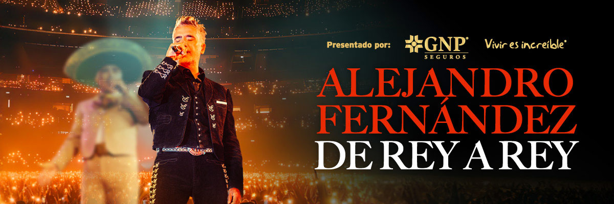Anuncian concierto de Alejandro Fernández en Veracruz