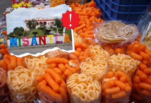 Refuerzan medidas contra el consumo de comida chatarra en escuelas de Misantla
