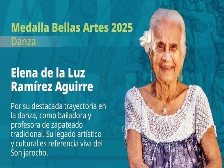 Elena Ramírez Mamá Elena recibirá Medalla Bellas Artes 2025