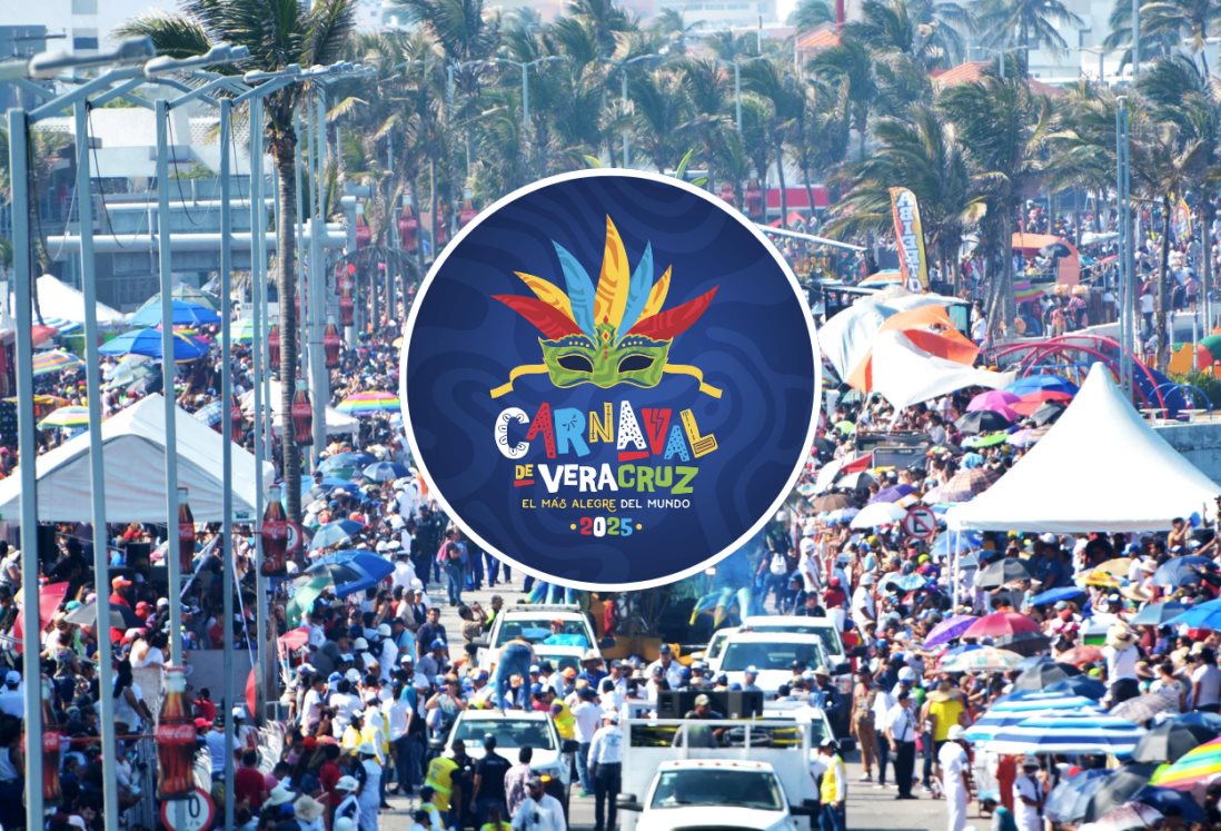 ¿Cuál es el recorrido del Carnaval de Veracruz 2025?