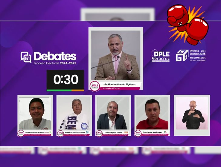 Todos contra todos en debate electoral de Coatepec
