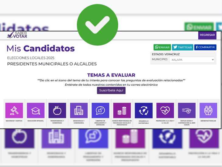 Sociedad civil busca que votación sea informada en elección municipal de Xalapa