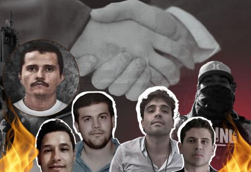 ¿Nuevo super cártel? CJNG y los Chapitos comparten fuerzas contra la Mayiza