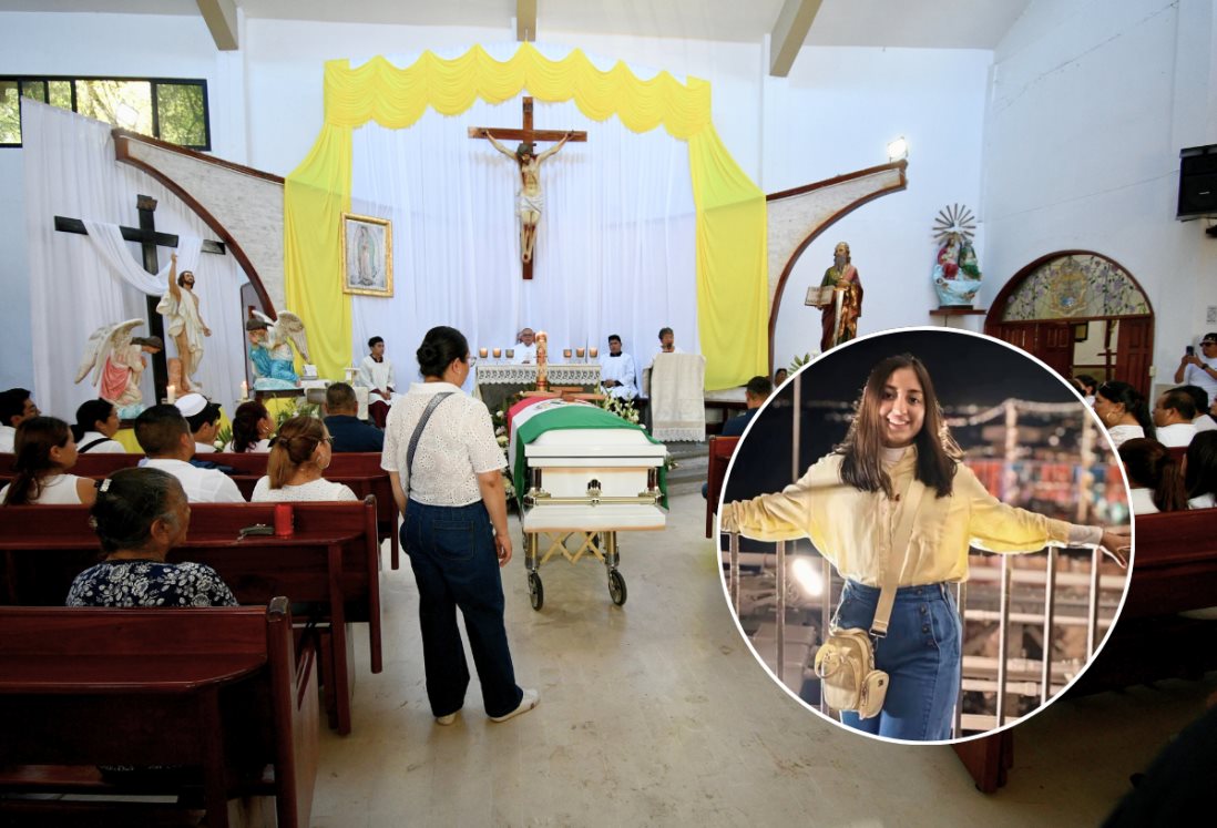 Sepultan en Xalapa a América Yamileth, cadete fallecida tras accidente del Buque Escuela Cuauhtémoc