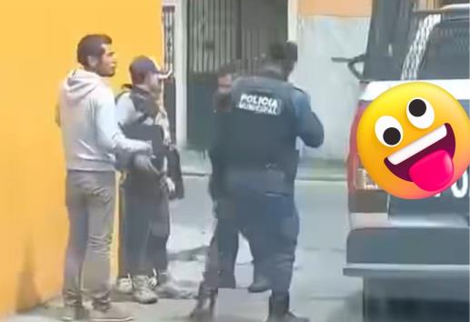 Tres interceptados, dos escapan; Policía de Xalapa queda en ridículo (+VIDEO)