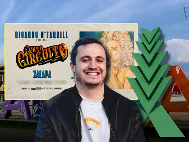 Ricardo O´Farrill en Xalapa, llega "Corto Circuito" tour  ¿Cuándo es y cuánto cuestan los boletos?