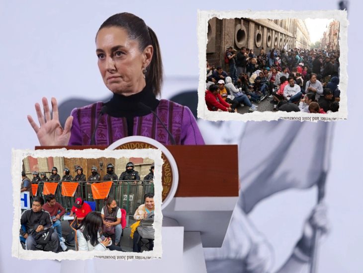 Se resolverá con diálogo y sin caer en provocaciones: Sheinbaum sobre bloqueo de la CNTE