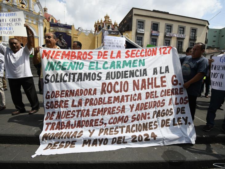 Ingenio del Carmen adeuda 90 mdp a extrabajadores (+VIDEO)