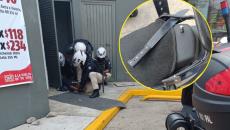 Empleadas de Oxxo en Coatzacoalcos se arman de valor y encierran a ladrón, iba armado con un machete