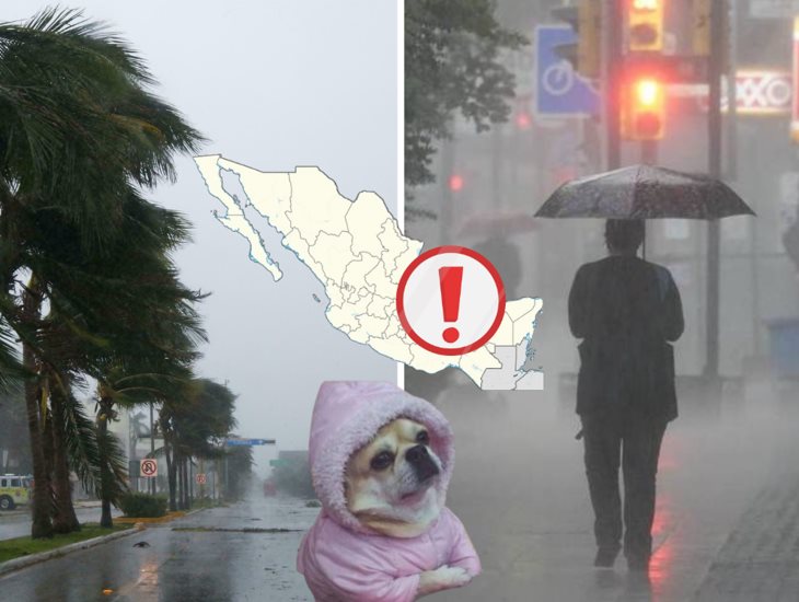 ¿Adiós calor?: se aproxima frente frío en México; estos estados afectará  