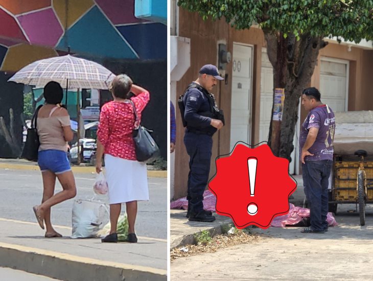 Van tres casos de presunto golpe de calor en Poza Rica, uno mortal