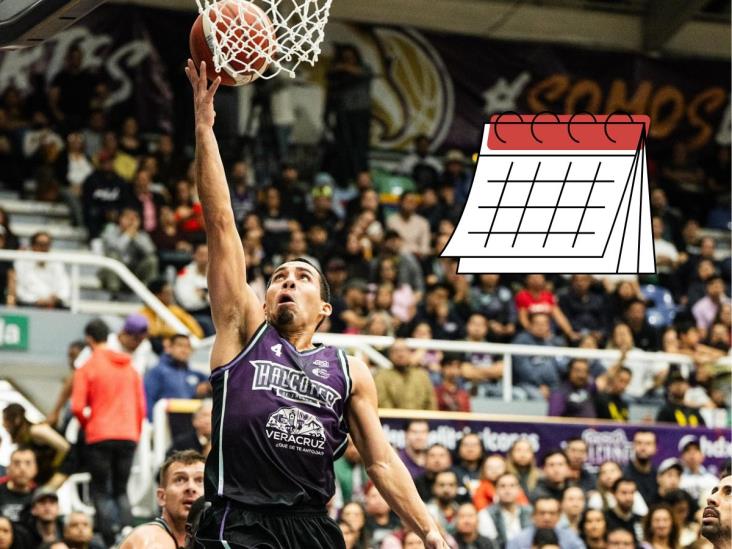 Halcones de Xalapa: este es el calendario de la temporada 2025 de la LNBP