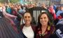 Posponen reunión entre Rocío Nahle y Claudia Sheinbaum por bloqueo en Palacio Nacional
