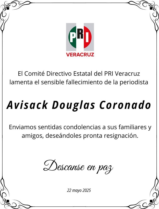 Así recuerdan a Avisack Douglas, periodista asesinada en ataque a Xóchitl Tress