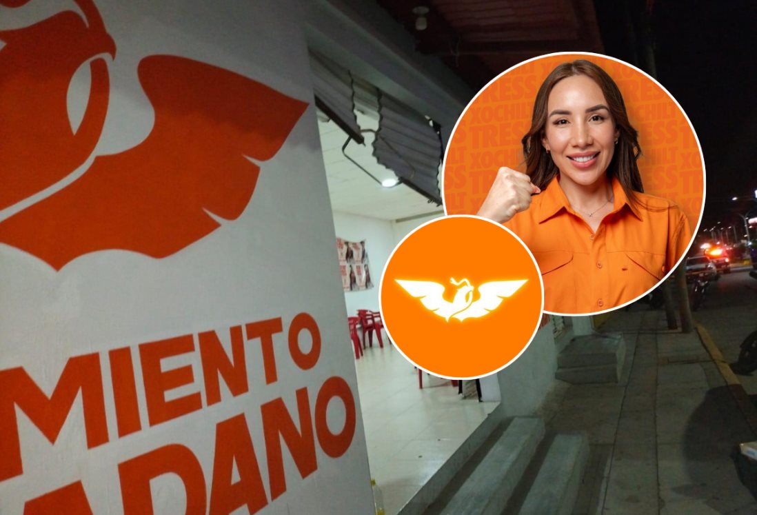 Movimiento Ciudadano condena ataque a casa de campaña de Xóchitl Tress en Rodríguez Clara